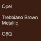 Preview: Opel, Trebbiano Brown Metallic, G6Q.